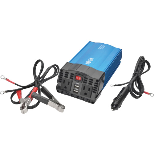 PowerVerter&reg; Ultra-Compact Car Inverter with 2 AC Outlets Superchem Industries