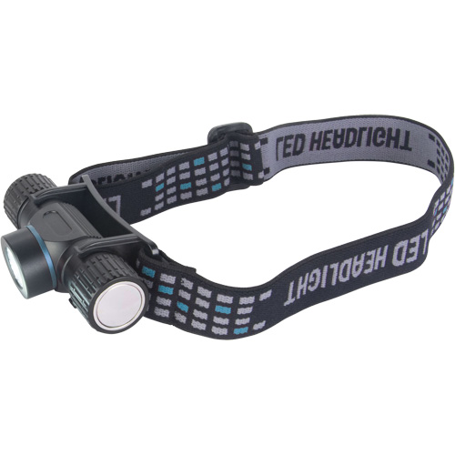 Lampe frontale magn&eacute;tique, DEL, 1100 lumens, 4.5 hres de fonctionnement, piles Rechargeable Superchem Industries
