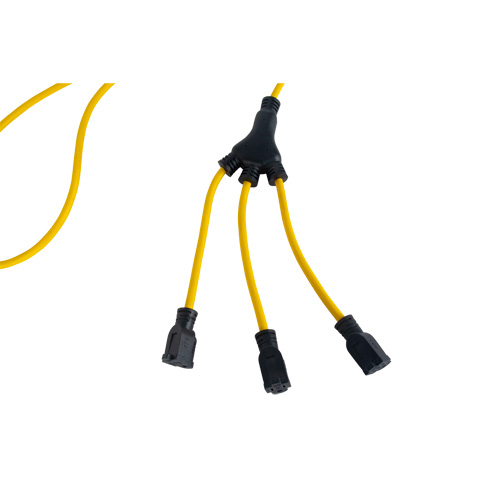 Adaptateur d'alimentation de style W, Ext&eacute;rieur, STOW, AWG 12/3, 15 A, 3 prise(s), 2' Superchem Industries