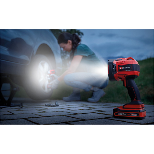 18V Cordless LED Spotlight (Tool Only), LED, 2500 Lumens, Rechargeable Batteries Superchem Industries