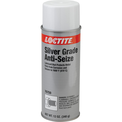 Silver Grade Anti-Seize, Aerosol Can, 1600°F (871°C) Max. Temp. Superchem Industries
