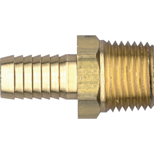 Male Pipe Hose Barb Fitting, Brass Superchem Industries