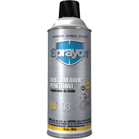 LU103 Rust Breaker Penetrant, Aerosol Can, 16 oz. Superchem Industries