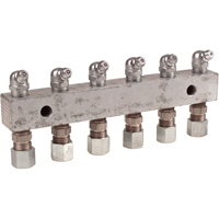 5-3/4" Long Header Block, 1/8" Thread Superchem Industries