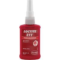 Threadlocker 277 Large Threads, Red, High, 50 ml, Bottle Superchem Industries