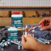 Copper Anti-Seize, 1/2 lbs., Bottle, 1800°F (982°C) Max Temp. Superchem Industries