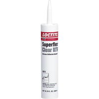Superflex RTV Silicone Adhesive Sealant, Cartridge, White Superchem Industries