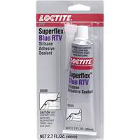 Superflex RTV Silicone Adhesive Sealant, Tube, Blue Superchem Industries
