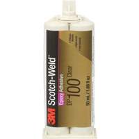 Adh&eacute;sif Scotch-Weld, 1,7 liq. oz., Cartouche double, Deux composants, Transparent Superchem Industries