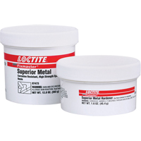 Adh&eacute;sif sup&eacute;rieur pour le m&eacute;tal Fixmaster, 647 g, Trousse, Un composant, Gris Superchem Industries