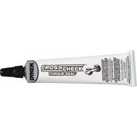 P&acirc;te indicatrice inviolable Cross-Check Torque Seal, 1 liq. oz., Tube, Blanc Superchem Industries