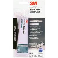 Marine Grade Silicone Sealant, 3 oz., Tube, Clear Superchem Industries