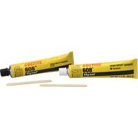 Adh&eacute;sif ultra r&eacute;sistant Hysol, 2,8 oz., Bouteille, Deux composants, Transparent Superchem Industries