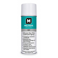 Molykote 557 Silicone Dry Film Lubricant, Aerosol Can Superchem Industries