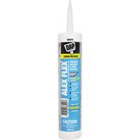 Alex Flex&reg; Premium Molding & Trim Acrylic Latex Siliconized Sealant, 300 ml, Cartridge, White Superchem Industries