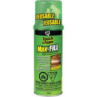 Touch 'n Foam&reg; Max Fill Triple Expanding Sealant, 340 g, Aerosol Can, Cream Superchem Industries