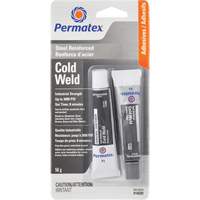 Cold Weld Bonding Compound, 2 x 28 g, Tube, Two-Part, Grey Superchem Industries