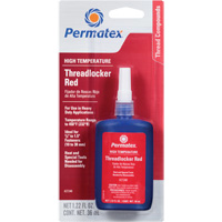 High Temperature Threadlocker, Red, High, 36 ml, Bottle Superchem Industries