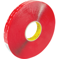 Ruban en mousse 4910, 33 m (108') lo x 25,4 mm (1") la, 40 mils, Acrylique Superchem Industries