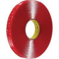 Ruban VHB, 33 m (108') lo x 12 mm (1/2") la, 40 mils, Acrylique Superchem Industries