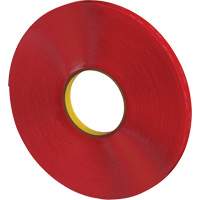Ruban VHB, 33 m (108') lo x 12 mm (1/2") la, 40 mils, Acrylique Superchem Industries