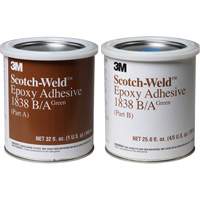 Scotch-Weld Adhesive, 32 fl. oz., Pail, Two-Part, Green Superchem Industries