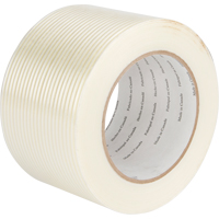 Scotch&reg; Filament Tape, 4 mils Thick, 72 mm (3") x 55 m (180')  Superchem Industries
