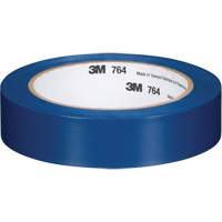 Ruban en vinyle pour travaux g&eacute;n&eacute;raux 764, 25,4 mm (1") la x 32,9 m (108') lo, 5 mils, Bleu Superchem Industries
