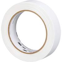 Ruban en vinyle pour travaux g&eacute;n&eacute;raux 764, 25,4 mm (1") la x 32,9 m (108') lo, 5 mils, Blanc Superchem Industries