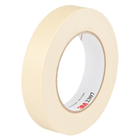 2307 Masking Tape, 24 mm (1") x 55 m (180'), Tan Superchem Industries