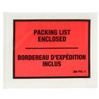 Packing List Envelope, 5-1/2" L x 4-1/2" W, Endloading Style Superchem Industries