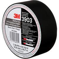 Rubans adh&eacute;sifs en vinyle 3903, 48 mm (2") la x 45 m (148') lo, 6,5 mils, Noir Superchem Industries