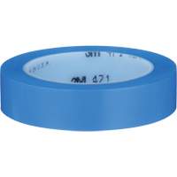 Ruban en vinyle 471, 25,4 mm (1") la x 32,9 m (108') lo, 5,3 mils, Bleu Superchem Industries