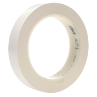 Ruban en vinyle 471, 25,4 mm (1") la x 32,9 m (108') lo, 5,3 mils, Blanc Superchem Industries