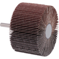 Mounted Flap Wheel, A80 Grit, 3" x 2" x 1/4" Superchem Industries