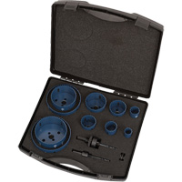 Electrician's Master Holesaw Kit, 12 Pieces Superchem Industries