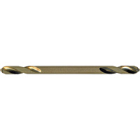Foret &agrave; double pointe M2 Jet-Kut Gold qualit&eacute; sup&eacute;rieure, Acier rapide, 1/8", 1-15/16" lo Superchem Industries