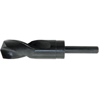 Foret de type Prentice en acier fini oxyde noir Jet-Kut, 1-1/16", Acier rapide, Pointe de 135° Superchem Industries