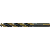 Foret de type Prentice M2 de premi&egrave;re qualit&eacute; noir et dor&eacute; Jet-Kut, 9/16", Acier rapide, Pointe de 135° Superchem Industries