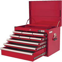 PMC2709 Pro Series Mechanic's Chest, 26" W, 9 Drawers, Red Superchem Industries