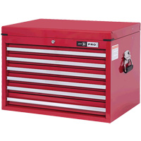 PMC2706 Pro Series Toolbox Combo, 17-7/8" D x 26" W x 18-15/16" H, Red Superchem Industries