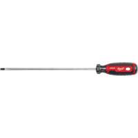 Cabinet Screwdriver, 1/4" Tip, Round, 363 mm L, Cushion Grip Handle Superchem Industries