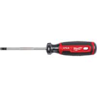 ECX Screwdriver, #1 Tip, Round, 211 mm L, Cushion Grip Handle Superchem Industries