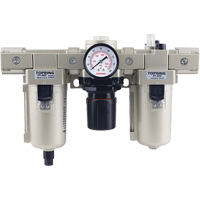 Filter, Regulator, Lubricator with Metal Bowl, 1/2" NPT, 150 PSI Superchem Industries