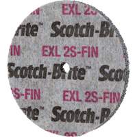 Scotch-Brite EXL Unitized Wheel, 3" x 1/2", 1/4" Arbor Superchem Industries