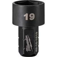 Insider Box Ratchet Socket, 19 mm, 6 Points Superchem Industries