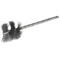 Ensemble de brosses internes &agrave; fils m&eacute;talliques ondul&eacute;s HeliTuf, 1-1/8" dia. x 1" l, 3-1/2" longueur hors tout Superchem Industries