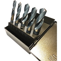 Prentice Drill Bit Set, 5 Pieces, High Speed Steel Superchem Industries