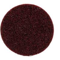 Disque &agrave; bande de conditionnement de surface Scotch-Brite, 3" dia., Grain Moyen, Oxyde d'aluminium Superchem Industries