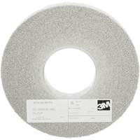 Meules d'&eacute;barbage EXL Scotch-Brite, 8" x 1", Arbre de 3", Oxyde d'aluminium Superchem Industries